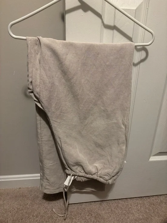 H&M Linen Blended Wide Leg Pants - Picture 4 of 4